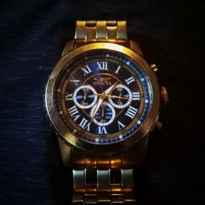 ⌚🔥Gold Invicta Watch 🔑⌚